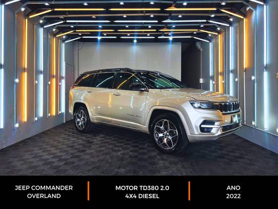 JEEP COMMANDER 2.0 TD380 TURBO DIESEL OVERLAND AT9